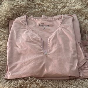 Butter-Soft Women's Pink Top matching pants